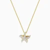 Effy Jewelry Seaside 14K Yellow Gold Diamond Starfish Pendant | Necklaces & Pendants