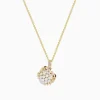 Effy Jewelry Seaside 14K Yellow Gold Fresh Water Pearl and Diamond Crab Pendant | Necklaces & Pendants