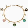Effy Jewelry Seaside 14K Yellow Gold Mixed Gemstone Charm Bracelet | Bracelets