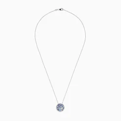 BH Multi Seaside Sterling Silver Tanzanite and Diamond Starfish Pendant | Necklaces & Pendants