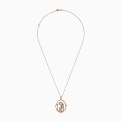 Effy Jewelry Signature 14K Rose Gold Diamond and Emerald Pendant, 0.44 TCW | Necklaces & Pendants