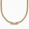 Effy Jewelry Signature 14K Yellow Gold Diamond and Emerald Panther Necklace | Necklaces & Pendants