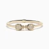 Effy Jewelry Signature 14K Yellow Gold Emerald and Diamond Bangle | Bracelets