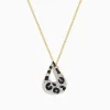 Effy Jewelry Signature 14K Yellow Gold Multi Diamond Leopard Spot Pendant | Necklaces & Pendants