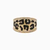 Effy Jewelry Signature 14K Yellow Gold Multi Color Diamond Leopard Spot Ring | Rings