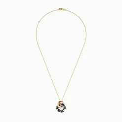 Effy Jewelry Signature 14K Yellow Gold Multi Sapphire Diamond Pendant | Necklaces & Pendants