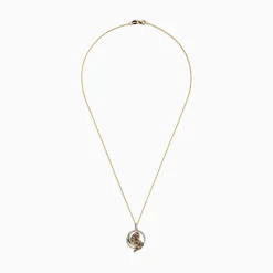 Effy Jewelry Signature 14K Yellow Gold Multi Color Diamond Panther Pendant, 0.81 TCW | Necklaces & Pendants