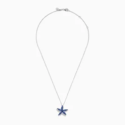 Effy Jewelry 925 Silver Tanzanite and Diamond Starfish Pendant | Necklaces & Pendants