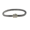 Effy Jewelry 925 Sterling Silver and 18K Yellow Gold Diamond Bracelet, 0.14 TCW | Bracelets