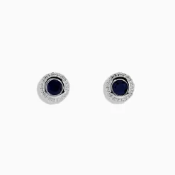 Effy Jewelry 925 Sterling Silver Blue Sapphire Stud Earrings | Earrings