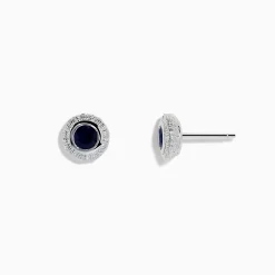Effy Jewelry 925 Sterling Silver Blue Sapphire Stud Earrings | Earrings