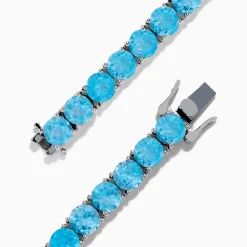 Effy Jewelry 925 Sterling Silver Blue Topaz Bracelet | Bracelets