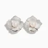 BH Multi 925 Sterling Silver Cultured Fresh Water Pearl Flower Earrings | Earrings