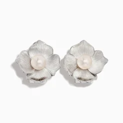 BH Multi 925 Sterling Silver Cultured Fresh Water Pearl Flower Earrings | Earrings