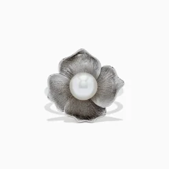BH Multi 925 Sterling Silver Cultured Fresh Water Pearl Flower Ring | Rings