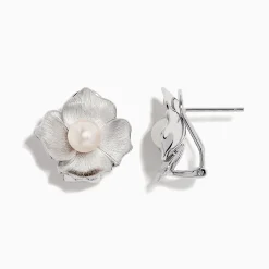 BH Multi 925 Sterling Silver Cultured Fresh Water Pearl Flower Earrings | Earrings