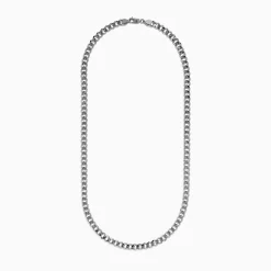 BH Multi 925 Sterling Silver Curb Chain Necklace | Mens