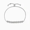 BH Multi 925 Sterling Silver Diamond Bolo Bracelet, 0.22 TCW | Bracelets