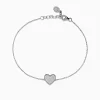 Effy Jewelry 925 Sterling Silver Diamond Heart Bracelet | Bracelets