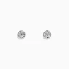 BH Multi 925 Sterling Silver Diamond Stud Earrings | Earrings