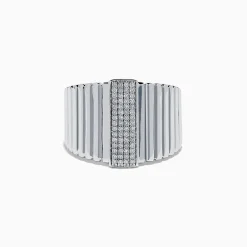 Effy Jewelry 925 Sterling Silver Diamond Band Ring | Rings