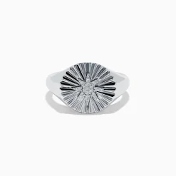 Effy Jewelry 925 Sterling Silver Diamond Star Ring | Rings