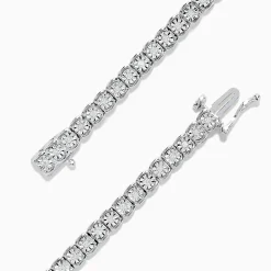 BH Multi 925 Sterling Silver Diamond Tennis Bracelet | Bracelets
