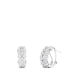 Effy Jewelry 925 Sterling Silver Diamond Earrings, 0.33 TCW | Earrings