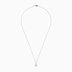 BH Multi 925 Sterling Silver Diamond Peace Sign Necklace | Necklaces & Pendants