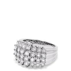 Effy Jewelry 925 Sterling Silver Diamond Ring, 0.49 TCW | Rings
