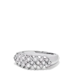 Effy Jewelry 925 Sterling Silver Diamond Ring, 0.20 TCW | Rings