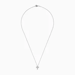 Effy Jewelry 925 Sterling Silver Diamond Cross Pendant | Necklaces & Pendants