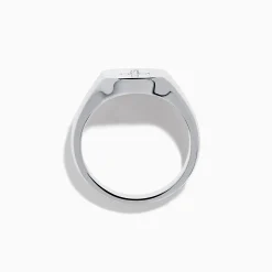 Effy Jewelry 925 Sterling Silver Diamond Cross Ring | Rings