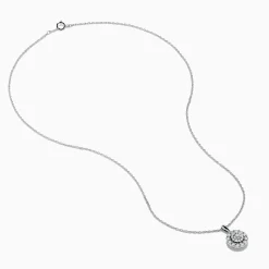 Effy Jewelry Sterling Silver Diamond Cluster Pendant | Necklaces & Pendants