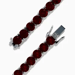 Effy Jewelry 925 Sterling Silver Garnet Bracelet | Bracelets