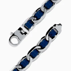 Effy Jewelry 925 Sterling Silver Leather Bracelet | Mens