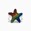 Effy Jewelry 925 Sterling Silver Multi Color Sapphire Starfish Ring | Rings