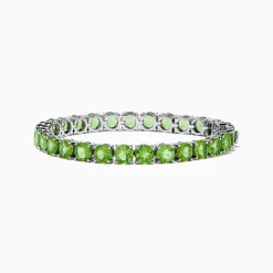 Effy Jewelry 925 Sterling Silver Peridot Bracelet | Bracelets