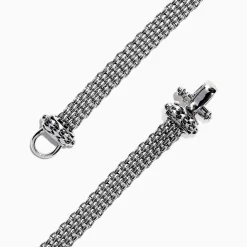 Effy Jewelry 925 Sterling Silver u0026 18K Yellow Gold Diamond Bracelet, 0.53 TCW | Bracelets