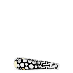 Effy Jewelry 925 Sterling Silver u0026 18K Yellow Gold Diamond Accented Ring, 0.03 TCW | Rings