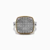Effy Jewelry 925 Sterling Silver/18K Yellow Gold Diamond Ring | Rings