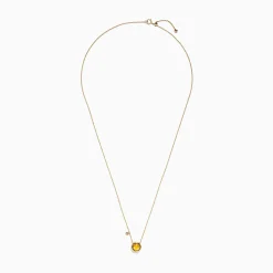 BH Multi Sunset 14K Yellow Gold Citrine u0026 Diamond Bolo Chain Necklace, 1.53 TCW | Necklaces & Pendants
