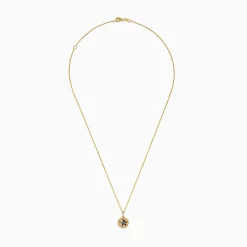Effy Jewelry Water Colors 14K Yellow Gold Multi Sapphire Starfish Pendant | Necklaces & Pendants