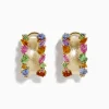 Effy Jewelry Watercolor 14k Yellow Gold Multi Sapphire Earrings | Earrings