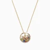 Effy Jewelry Watercolors 14K Gold Sapphire u0026 Diamond Starfish Pendant, 0.53 TCW | Necklaces & Pendants