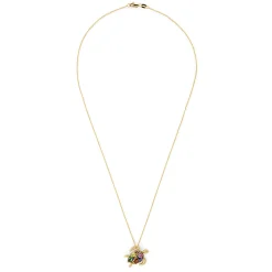 Effy Jewelry Watercolors 14K Gold Sapphire u0026 Diamond Turtle Pendant, 0.99 TCW | Necklaces & Pendants