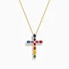 Effy Jewelry Watercolors 14K Yellow Gold Cross Pendant | Necklaces & Pendants