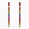 BH Multi Watercolors 14K Yellow Gold Multi Sapphire Drop Earrings, 2.50 TCW | Earrings